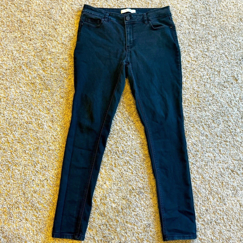 Cato Black Denim Skinny Jeans - size 10
